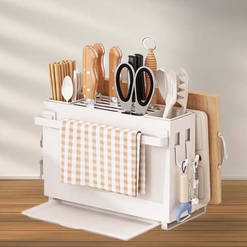 Multi-functional Kitchen Knife and Storage Rack