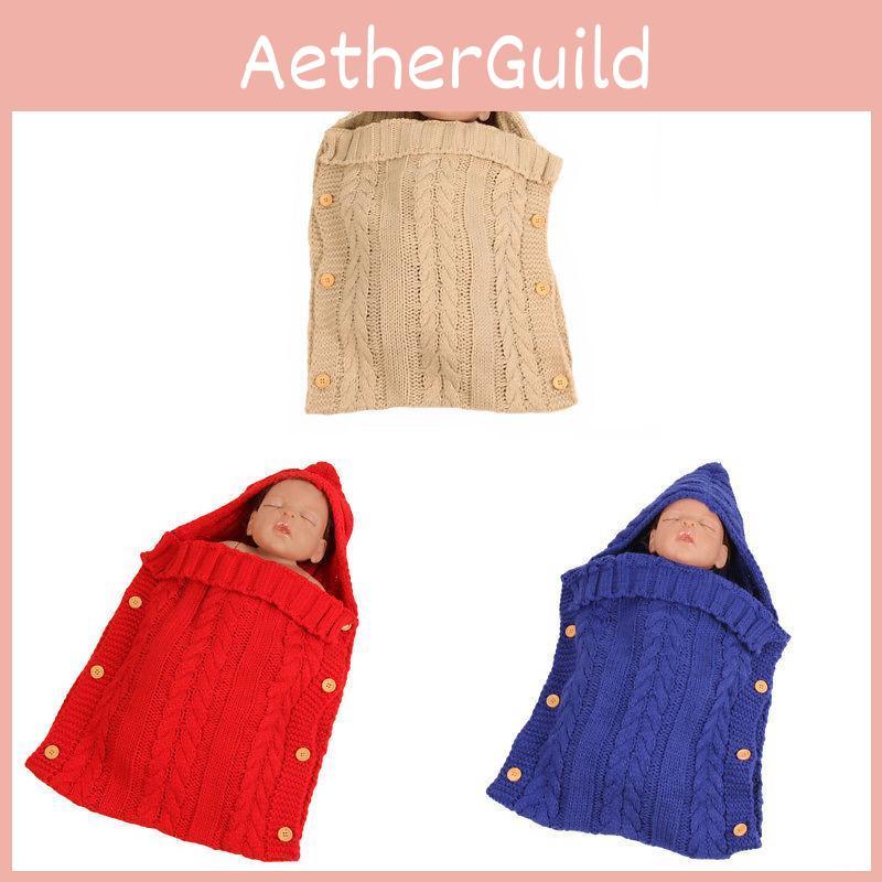 Infant Wool Blend Sleep Bag With Buttons For Allseason Child Safety