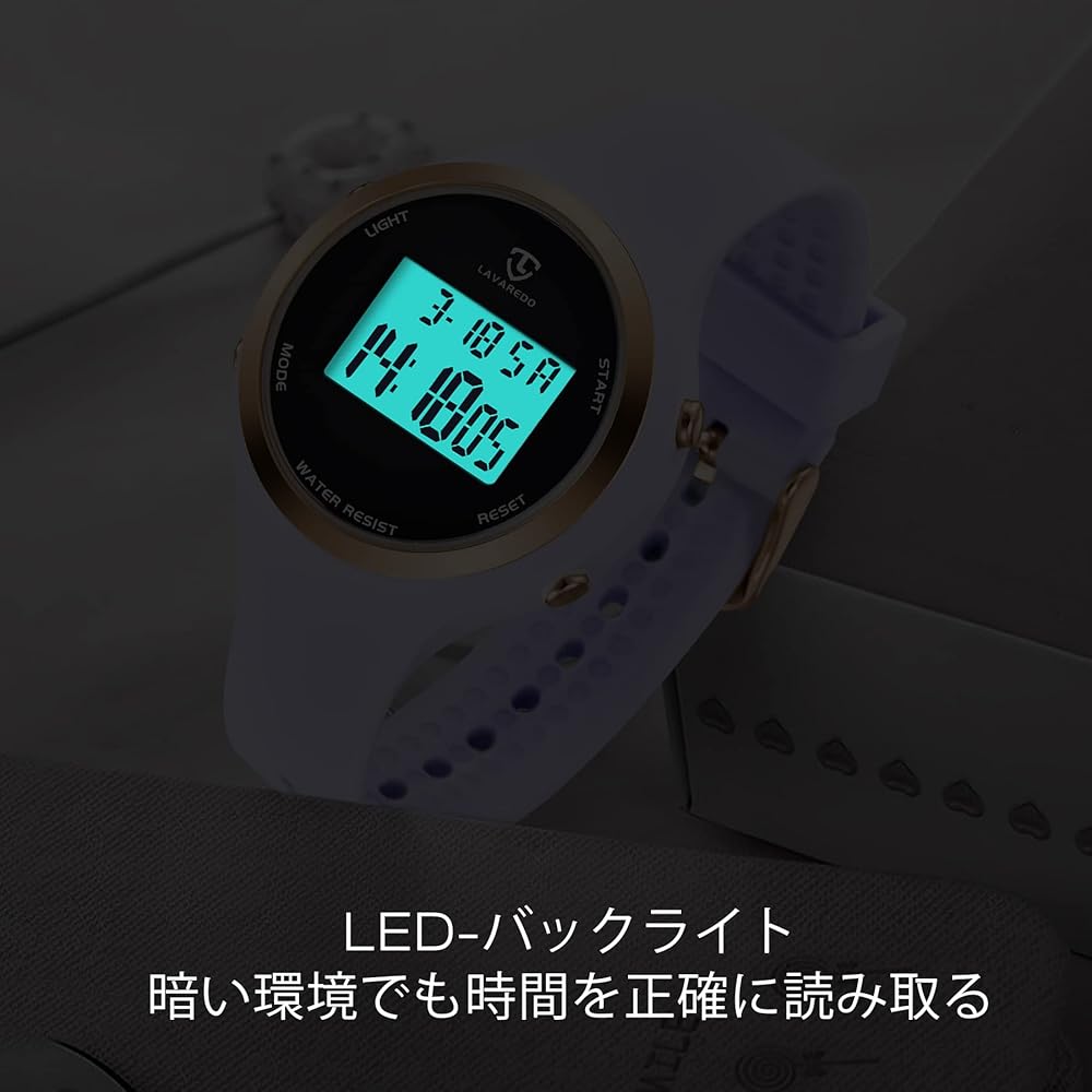 Digital Sports Watch Unisex Waterproof Alarm Date Display Multi-Function for Men Women Kids