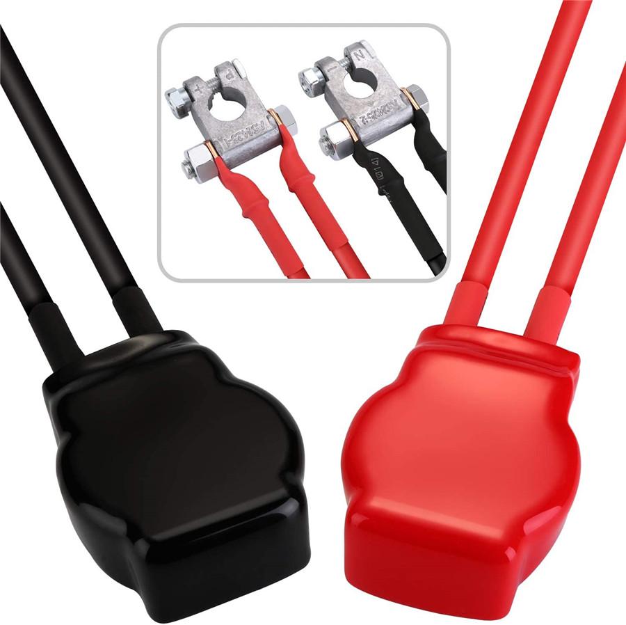 1 Set Battery Terminal Top Post Kit w/Heatshrink for Marine Car Boat RV Vehicles