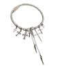 Female Niche Personality Cross Tassel Necklace