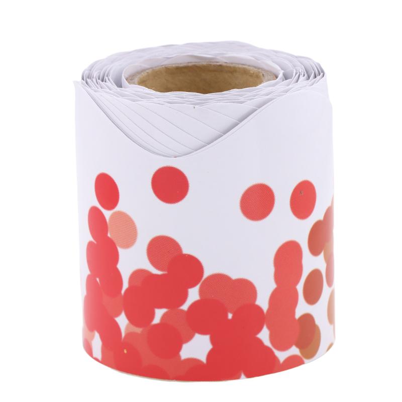 26 Colors 10M Self Adhesive Border Classroom Decors Border Trim Sticker Colorful Dot Trim Border Bulletin Board Border Trim