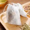 100PCS Non-woven Tea Bags Disposable Teabags With Drawstring Sealing Coffee Spice Tea Filter Paper Infuser Kitchen Teaware