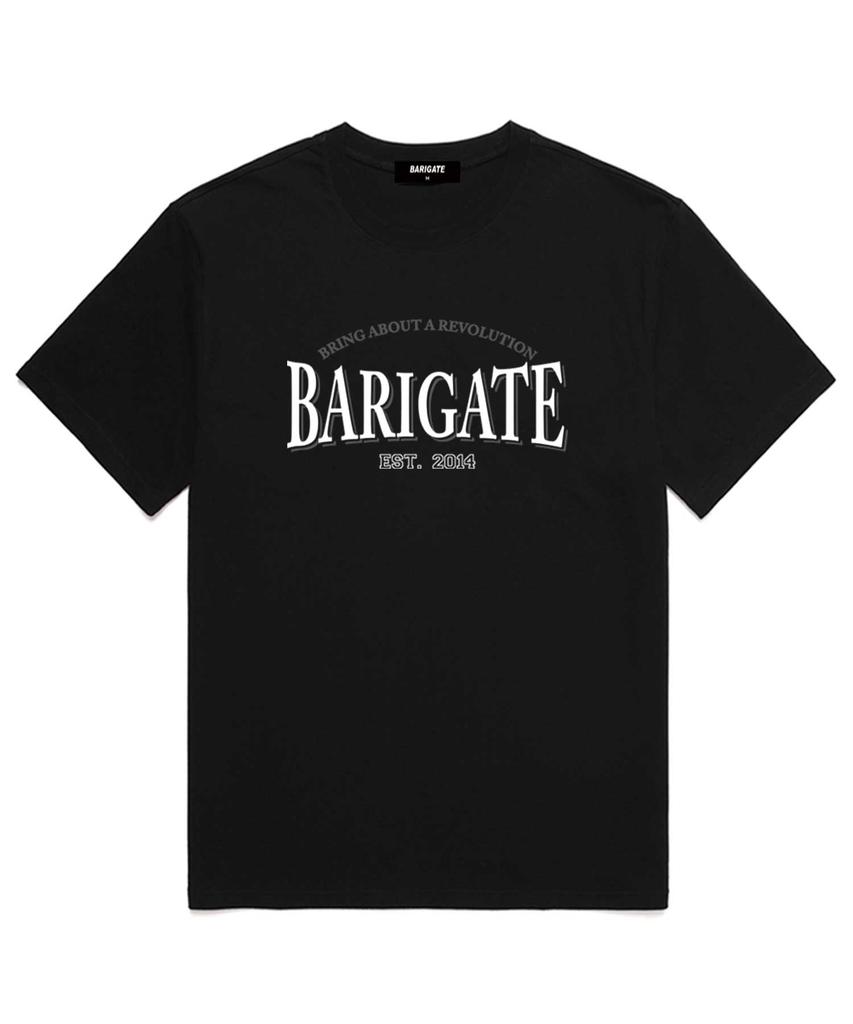 Baligeiteu Shadow Logo Short Sleeve T-Shirt (Bs003) Black/White