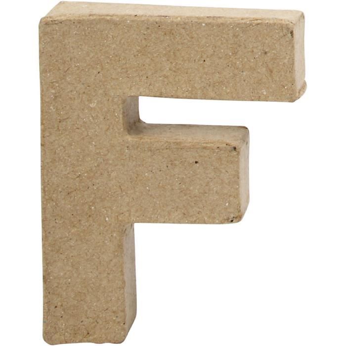 Handmade Paper Mache Letter. Ref 26644
