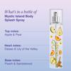 Layer’r Wottagirl Mystic Island Body Splash, 135 ml Premium Long-lasting Body Mist Spray for Women