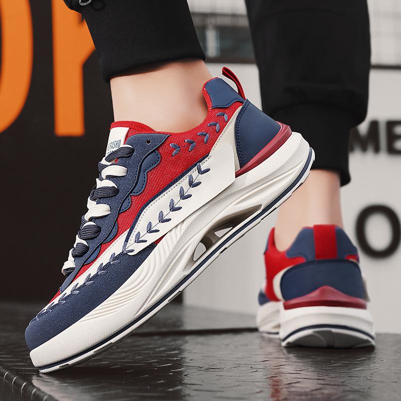 Men's Casual Sports Shoes New Mesh Platform Men's Shoes Trendy Versatile Fashion Dad Shoes Men