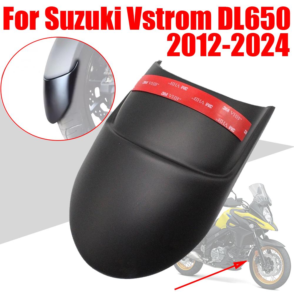For SUZUKI DL650 V-strom DL 650 XT 650XT Vstrom Vstrom650 Accessories Front Fender Mudguard Splash Guard Rear Extender Extension