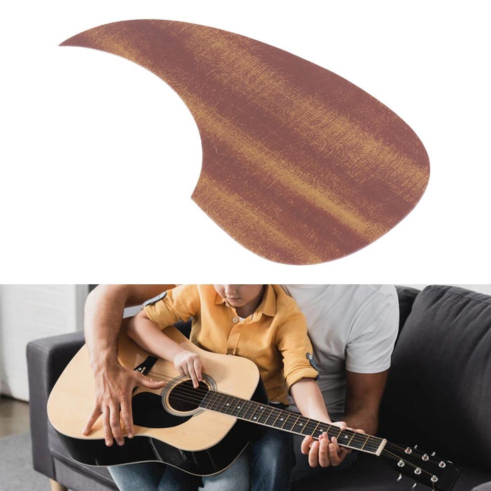 Wood Grain Color Guitar Pick Guard Self Adhesive Self Adhesive Pickguard Guitar Accessories