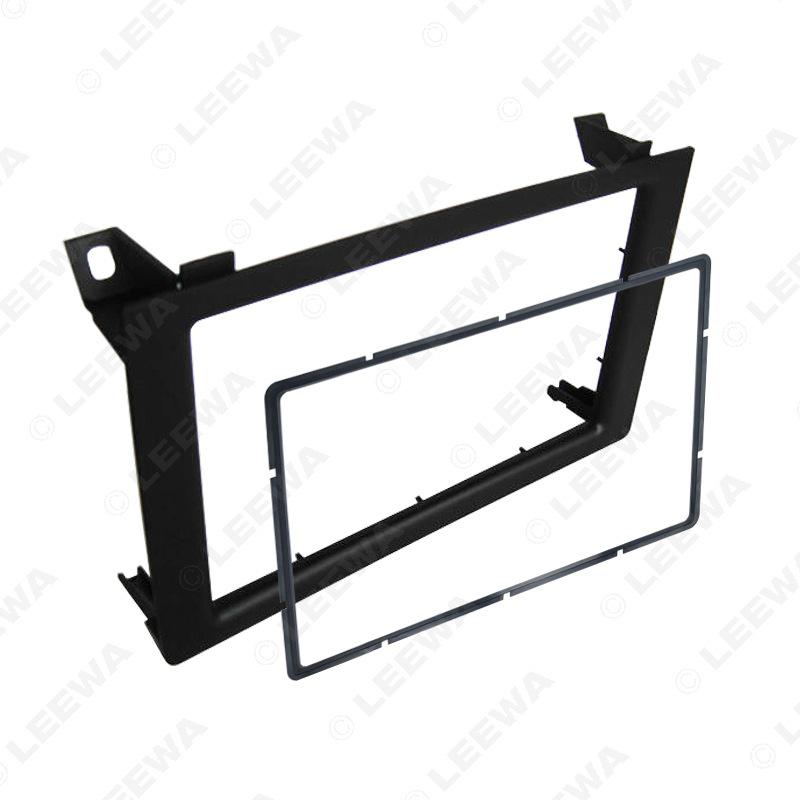 Saab 9-3 DVD Navigation Stereo Modification Frame Double DIN Panel Bracket