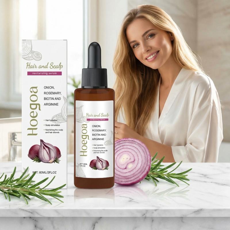 Lightweight Oil Control Hair Serum Volumizing Thin Hair Frizz Reducing Nourishing and Strengthening  For Daily Routine