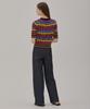 RYUL+WAI Wide Straight High-Waisted Denim Pants Deep Indigo