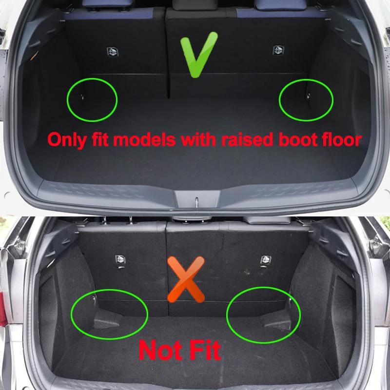 Car Rear Trunk Mats For Toyota C-HR CHR IZOA AX10 AX50 2016~2022 Waterproof Trunk Storage Pad EVA Cover Boot Rug Car Accessories