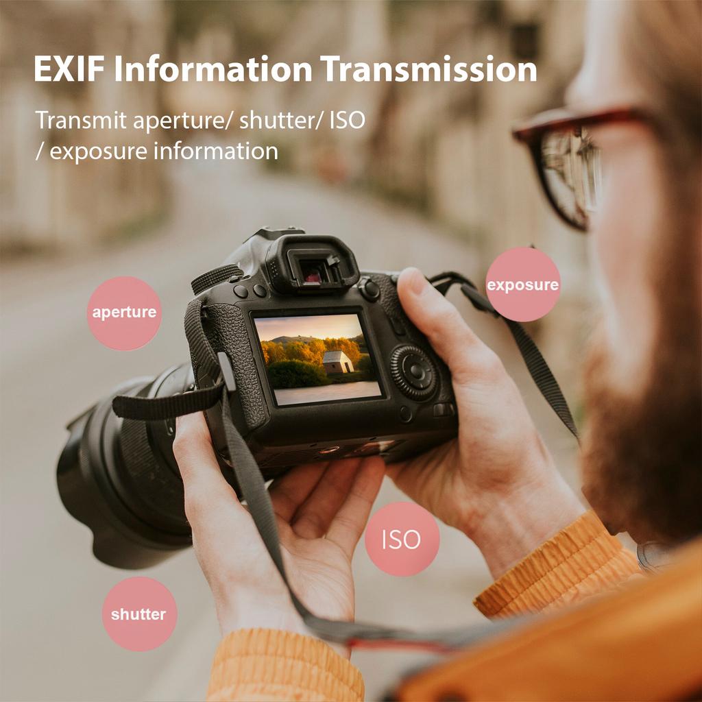 Fuji GFX Mount Adapter, EF To GFX Lens Adapter Compatible with GFX100S,100,50S Aluminum Alloy Manual Mount with Camera Lock