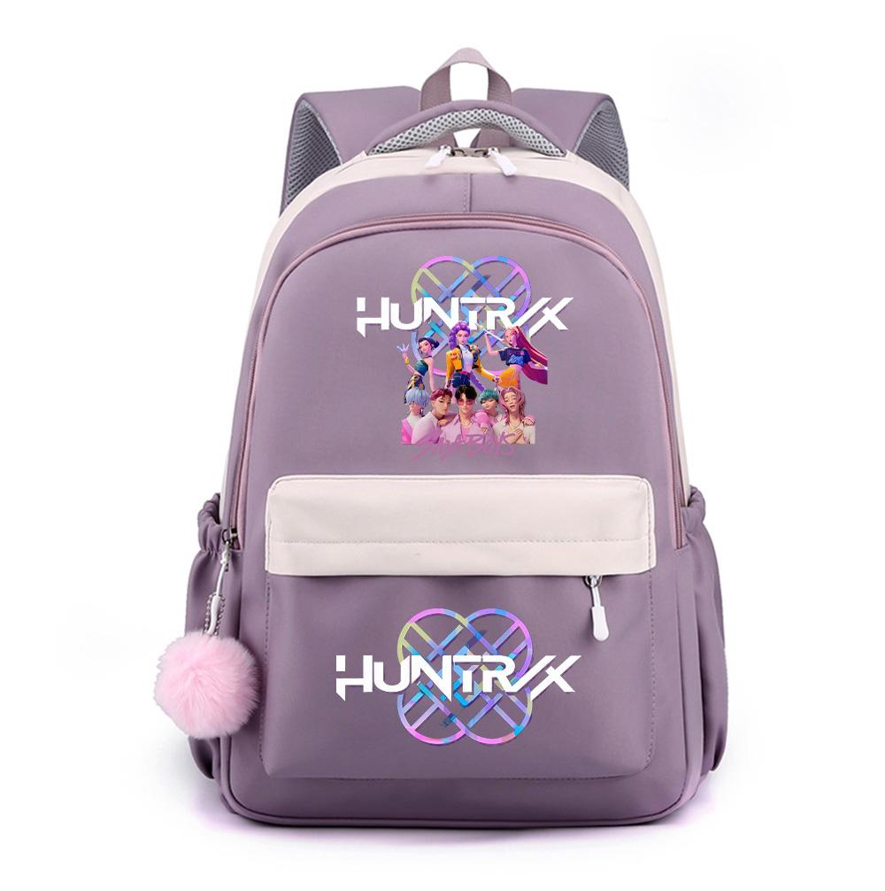 Niedlicher Cartoon K-Pop bedruckter Rucksack für Teenager Schüler Mädchen Junge Schultasche Buchtasche Kindergeschenk Damen Große Kapazität Wasserdichte Reisetasche Rucksack