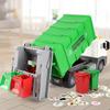Nouveaux Jouets pour Enfants Modèle Camion Poubelle Ville Moulé sous Pression Plastiques Véhicule de Tri des Ordures Assainissement Voiture Son Lumière Cadeaux de Noël pour Enfants