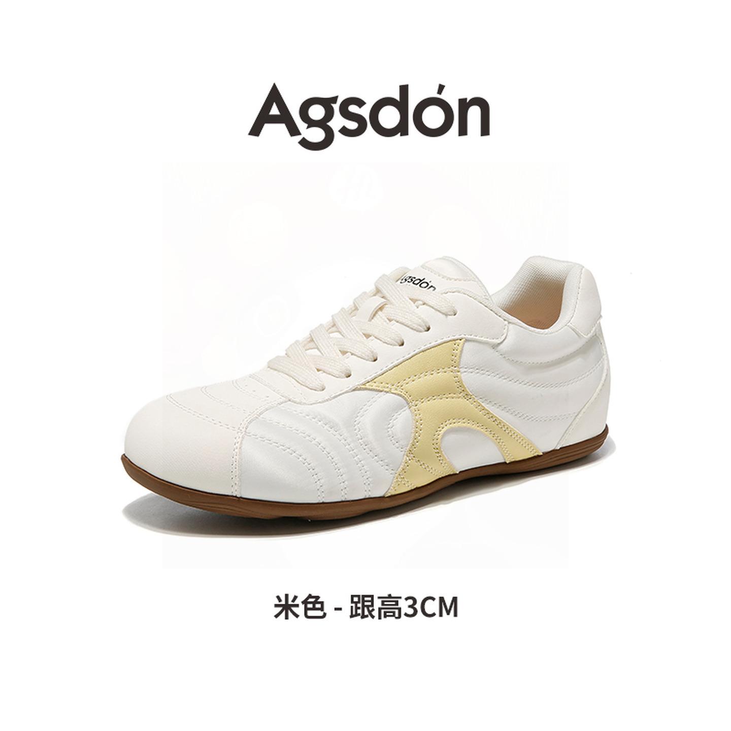 Dexun shoes new autumn soft-soled lightweight white ballet Forrest Gump casual sports shoes 35