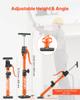 Cabinet Jack Support Pole, 2-Pack, 40-60 Cm Steel Telescopic Quick Support Rod, Adjustable 3rd Hand System Up To 100 Kg Capacity for Installing