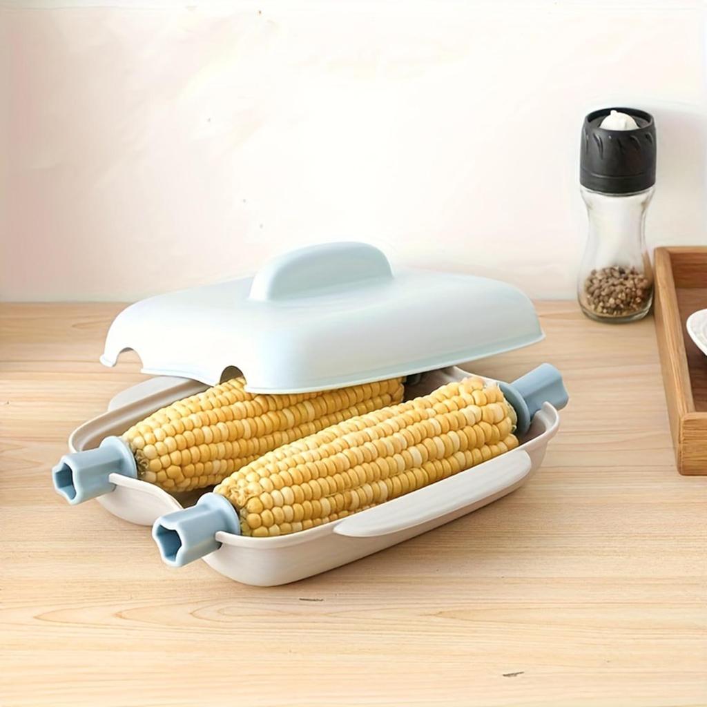 Microwave Steamed Corn Box Kitchen Small Tool Corn Box Steamed Egg Steamed Corn Steamer