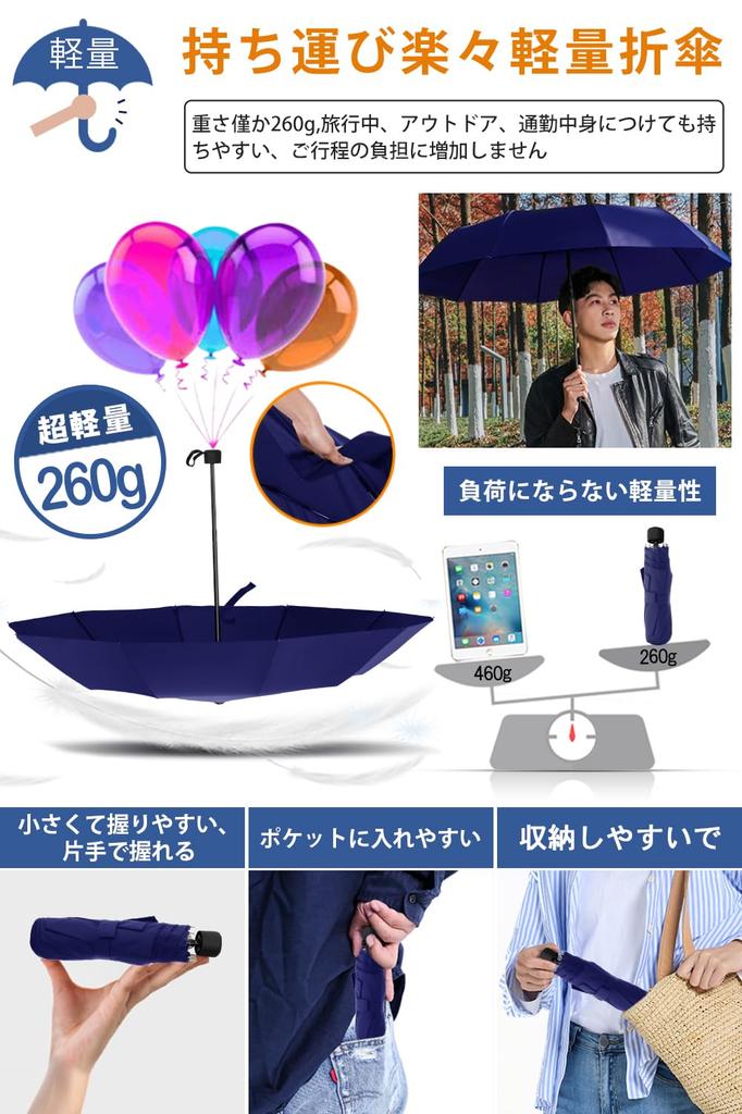 7 New Edition Durable 10 Folding Umbrella Encologi Folding Umbrella Folding Umbrella Durable Lightweight Large 260g Ultra Light Manual Folding