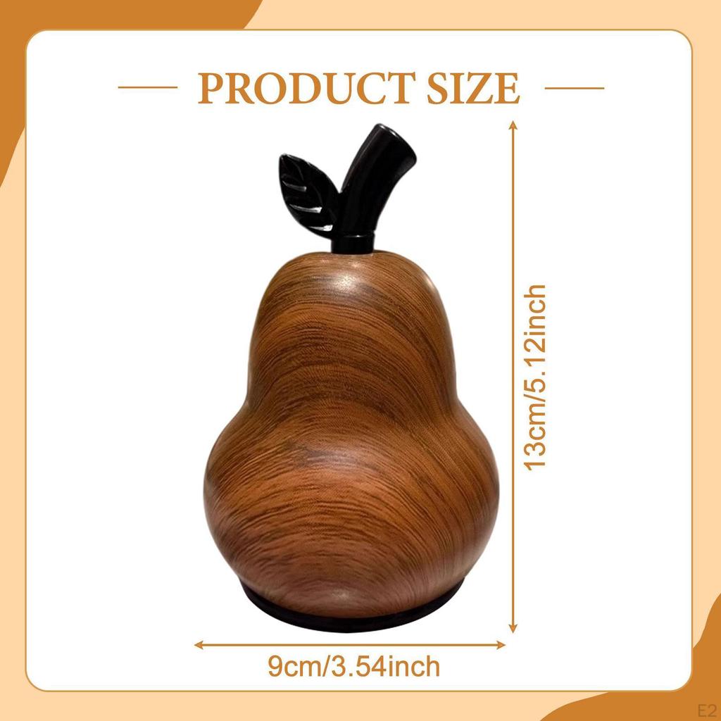 Storage Accessory Recycle Pp Finish Pear Wood Pattern Suitable for Home Restaurant Office Decoration