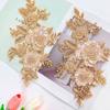 Dekorationszubehör Perlen Spitze Blumen Aufkleber Stickerei DIY Spitze Applikation Handgemacht DIY Stickerei Spitze DIY Projekte
