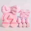 14PCS Spa Headband and Wristbands Set, Face Wash Headband Wrist Bands for Washing Face Makeup Skincare Hair Band Skin Care Acces
