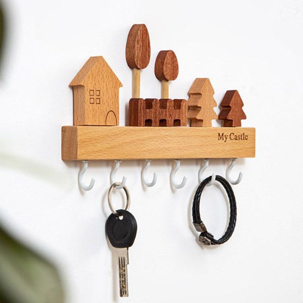 Rabbit Key Hook Rack non-toxic Decorative Hook Key Storage Holder  Kitchen Bathroom Bedroom