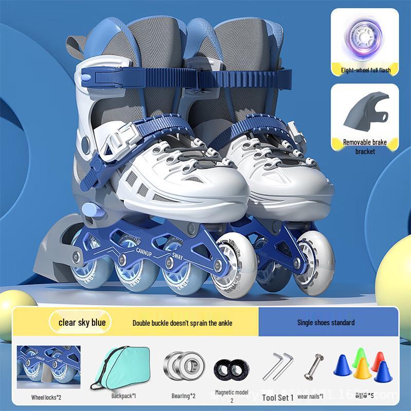 WEZHO Kids Professional Roller Skates