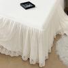 Lace Princess Floor-Length Bed Sheet with Ruffled Hem