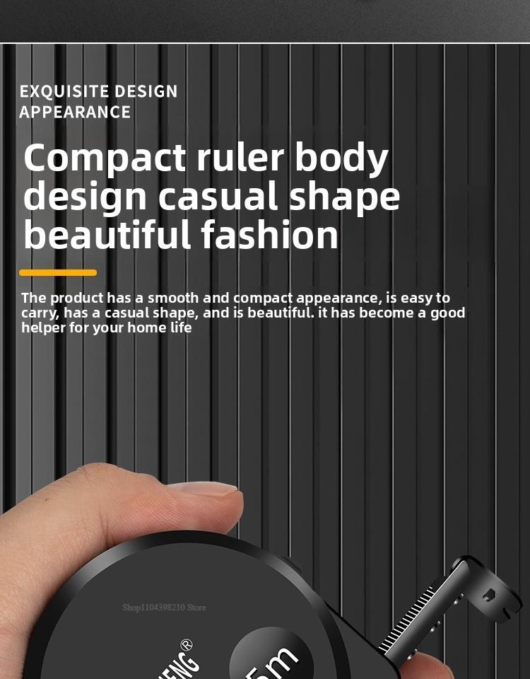 5 Meter /10 Meters Tape Measure, Thickened, Hard, Wear-resistant and Drop-resistant, Suitable for Decoration Home Measurement