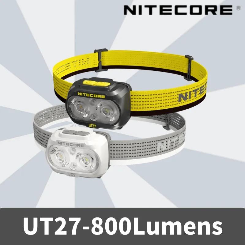 NITECORE UT27 MCT Hoofdlamp Oplaadbaar 800 Lumen