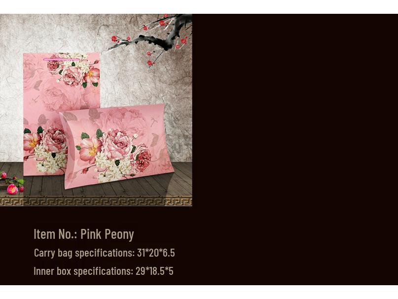 El Çantalı İpek Eşarp Şal Hediye Paketleme Seti