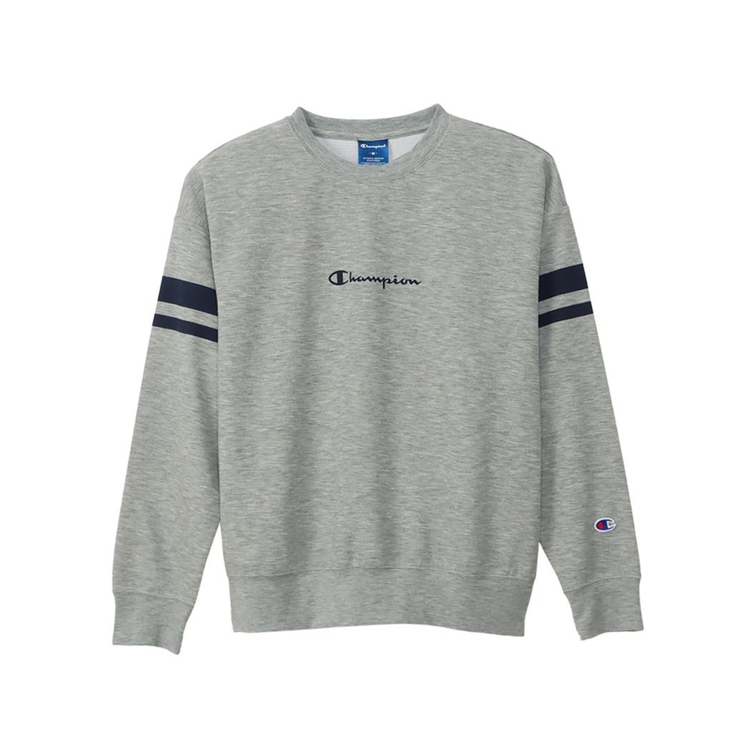 Champion Sports Oxford UV Script Logo Women's T-Shirt, CW-ZS402, Gray, Quick-Drying, Protection, Water-Repellent,