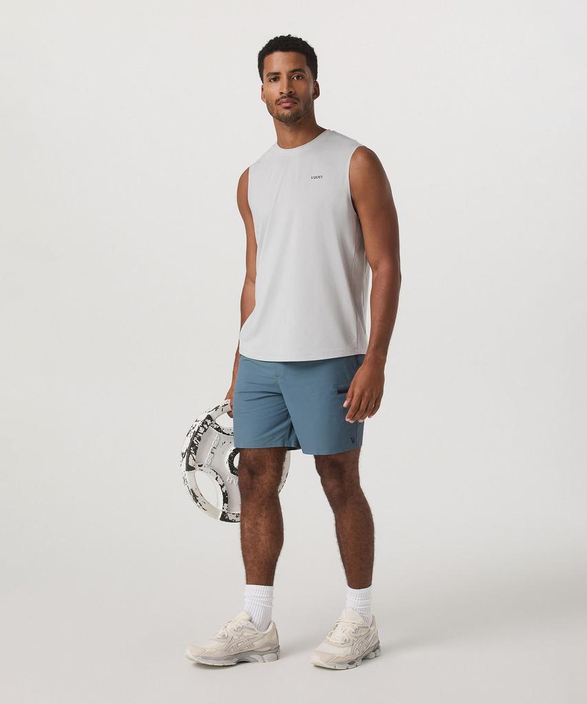 VUORI [Men'S] Grafton Shorts Unline 7 _Indigo_Vr16131030