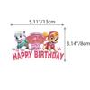 Dog Patrol Theme Birthday Party Supplies Banner Balloons Cake Decor Set