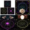 Square Pendulum Divination Tablecloth Tarots Card Pad Runes Altar Table Cloth