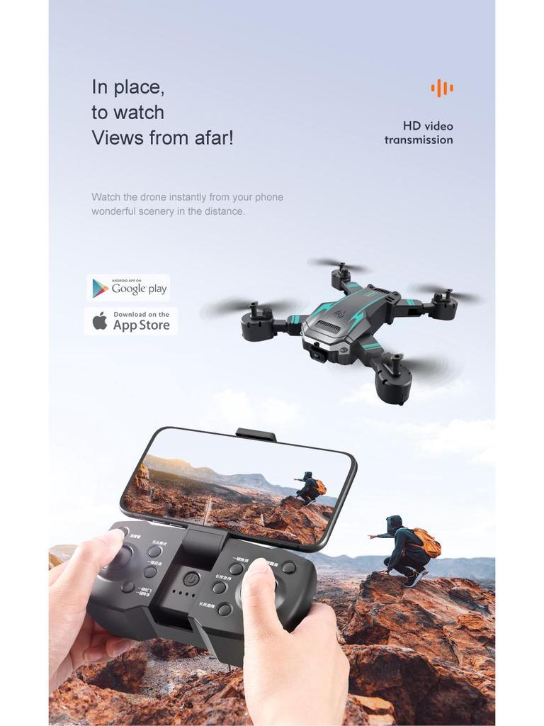S6 Cross-border Folding Drone with 8K Dual Camera, Intelligent Obstacle Avoidance, and Remote Control for Aerial Photography