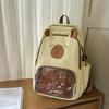 Large Capacity Backpack Student Cartoon Schoolbag Children Lightweight Backpack