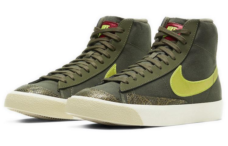 Nike Blazer Mid 77 Olive Snakeskin Women's CZ0462-200