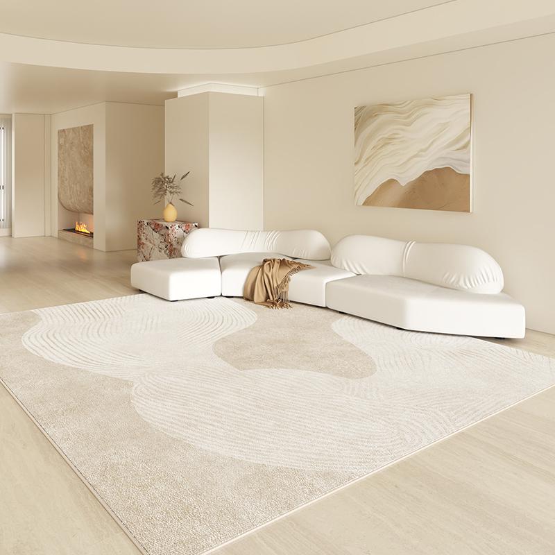 Modern Style Living Room Decoration Line Carpet Large Area Rugs for Bedroom Washable Lounge Soft Rug Anti-slip Bedside Floor Mat
