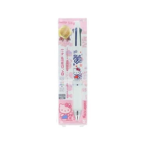 Sun-Star Stationery Dr. Grip 4+1 Hello Kitty Sanrio Characters Goods Multi-color Ballpoint Pen Mechanical Pencil S4659961