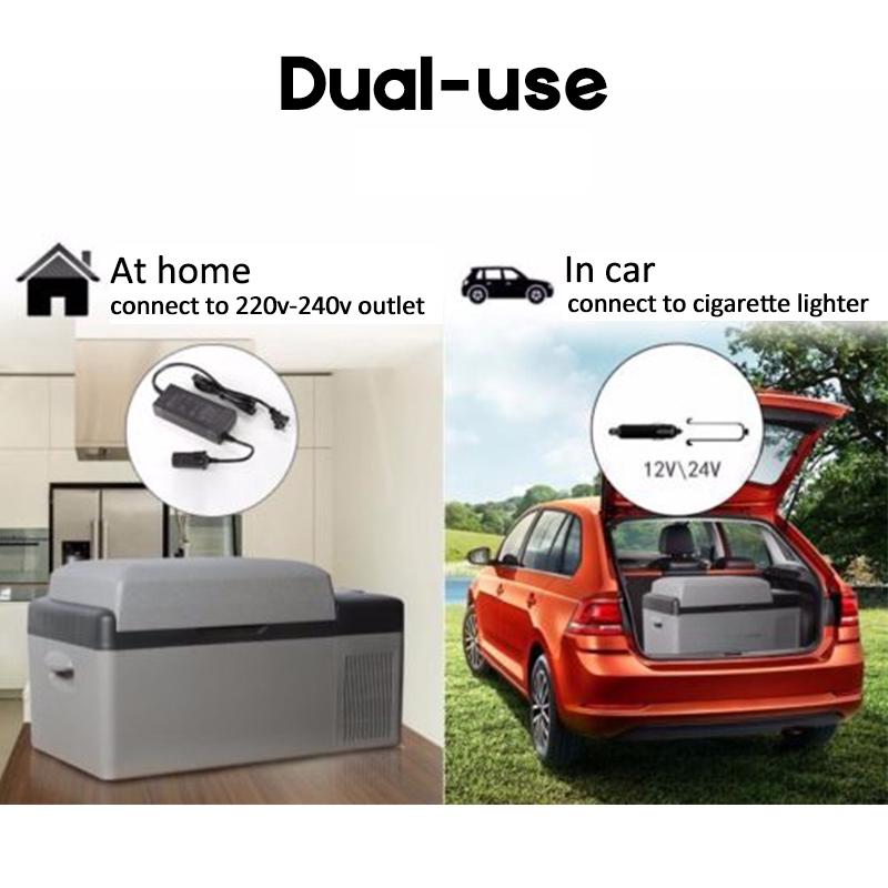 40W 20L Portable Mini Fridges Car Home Refrigerator Freezer Travel Camping Boating Caravan Bar With APP Conrtol 570*320*320mm