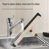 Multi-Purpose Bathroom & Floor Mop and Scraper for Hair and Water