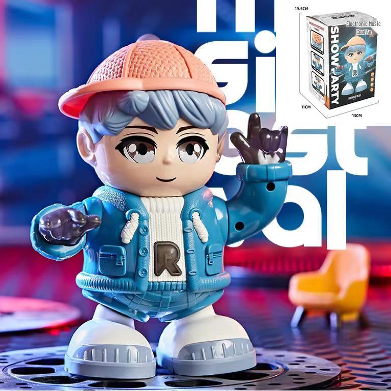 

Электрическая танцующая кукла-робот со светом и музыкой - Идеальный игрушечный подарок для детей