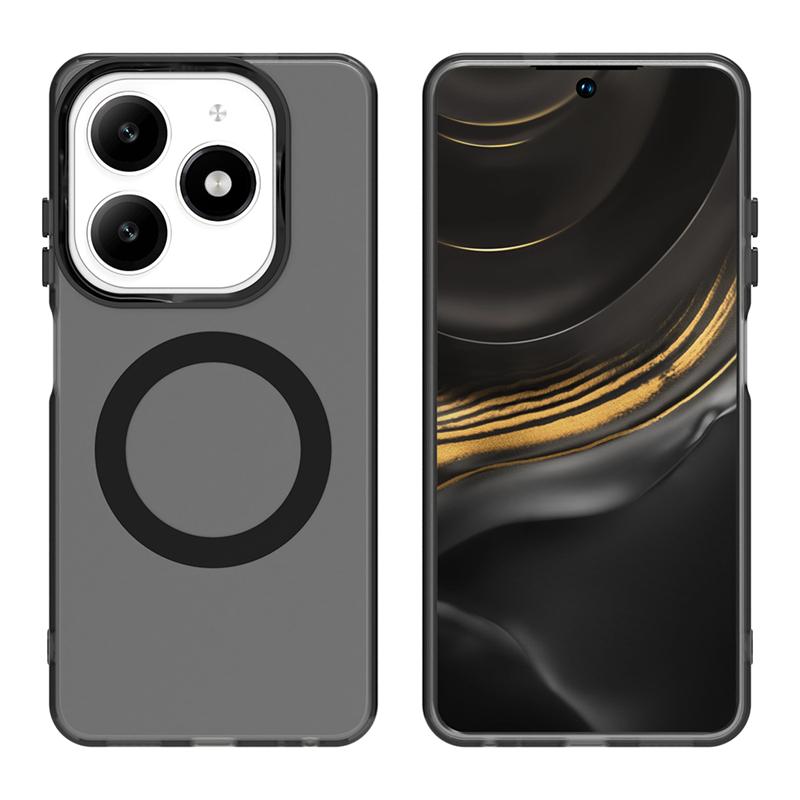 Magnetic Adsorption Wireless Charge Cover For Infinix Smart 8 Transparent Case For Infinix Smart 8 Case For Infinix Smart 8 Case