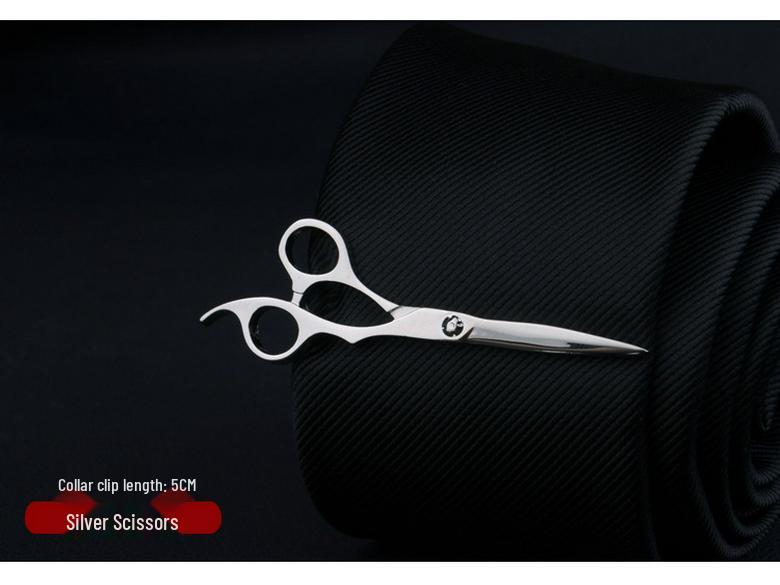 Męski srebrny klips do krawata: Elegancki dodatek biznesowy