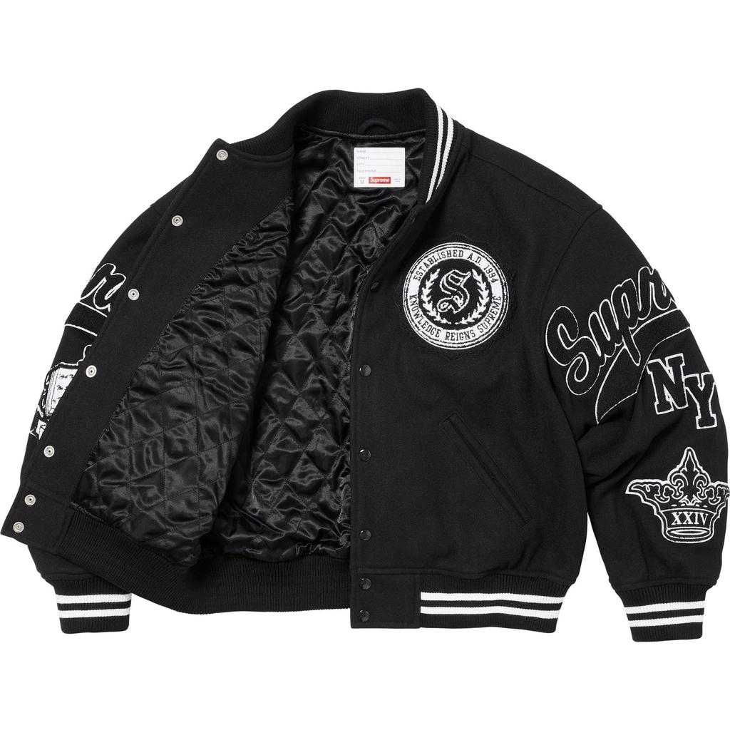 Supreme Veritas Varsity Jacket SUP-FW24-006
