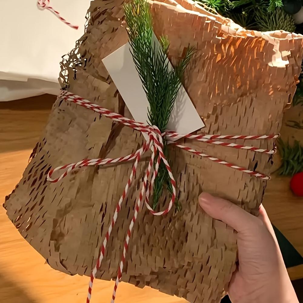Festive Tricolor Christmas String - 2mm Thick Handmade Hemp Rope for Gift Wrapping, Holiday Decorations, and Sewing Projects