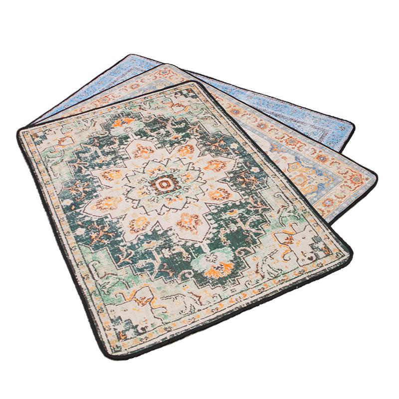 Bohemian Style Absorbent & Non-Slip Pet Urine Pad - Reusable Cushion for Cats & Dogs